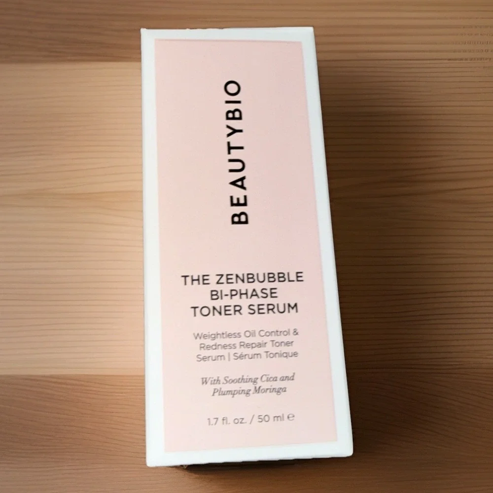 BeautyBio The ZenBubble Bi-Phase Toner Serum NIB Soothing Plumping‎ Repair Toner